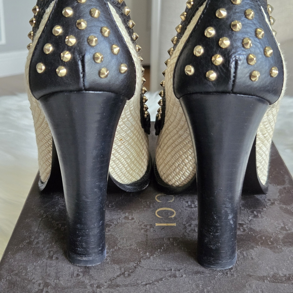 GUCCI Rare 60Th Anniversary Alyssa Loafer Pumps - Picture 5 of 7